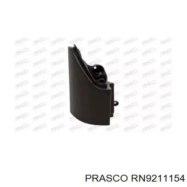RN9211154 Prasco Placa sobreposta do pára-choque traseiro esquerdo