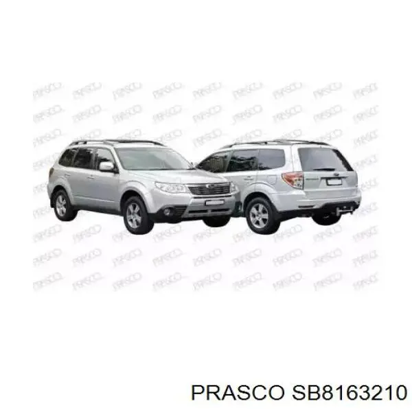 Suporte do radiador montado (painel de montagem de fixação das luzes) Subaru 53010SC0009P preço, a partir de 86,52 USD