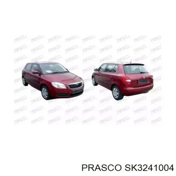Consola do pára-choque dianteiro esquerdo Prasco SK3241004 preço, a partir de 9,60 USD