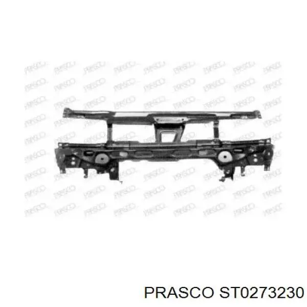 Compre 6K0805591T VAG Suporte do radiador montado (painel de montagem de fixação das luzes)