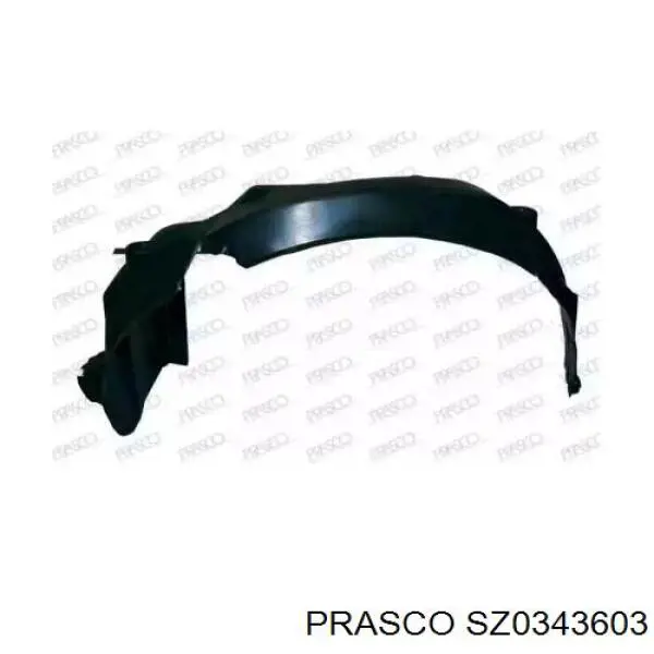 Compre SZ0343603 Prasco Guarda-barras direito do pára-lama dianteiro