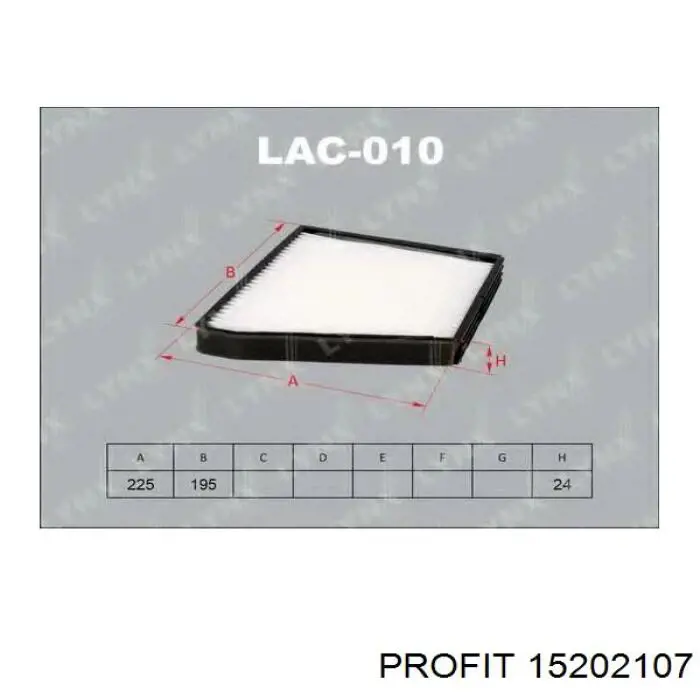 Compre 15202107 Profit Filtro de salão