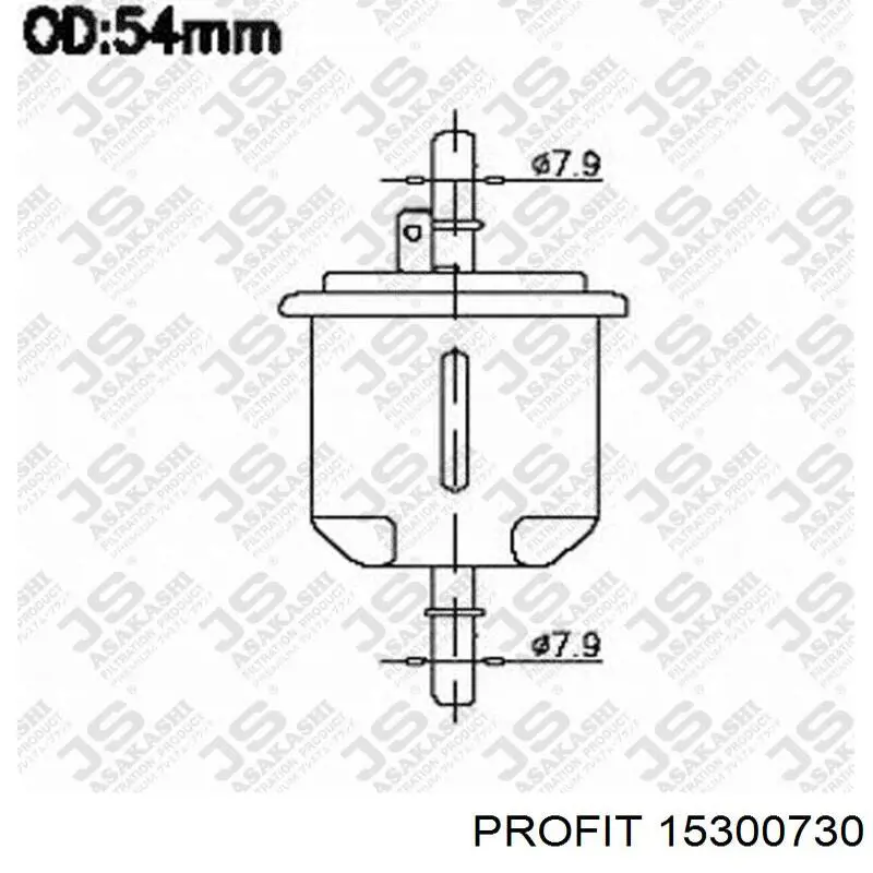 Compre 15300730 Profit Filtro de combustível