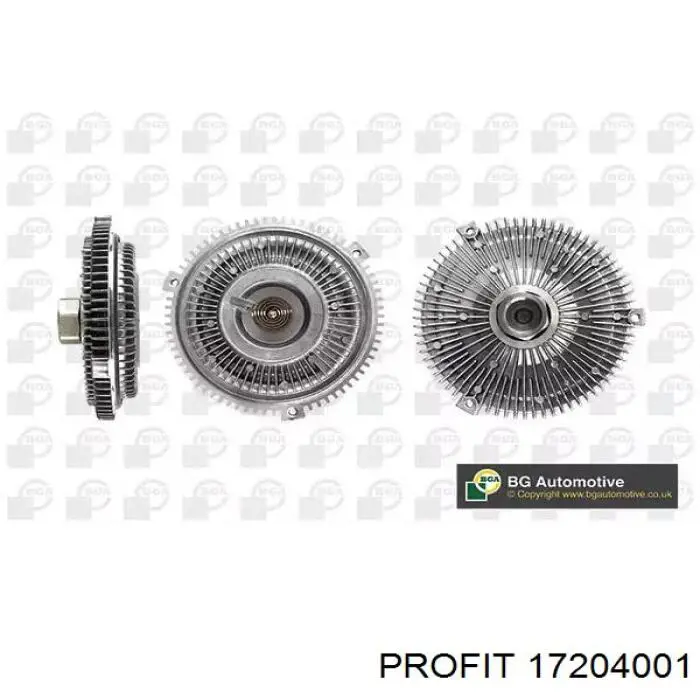 Acoplamento viscoso de ventilador de esfriamento 90220339 Opel