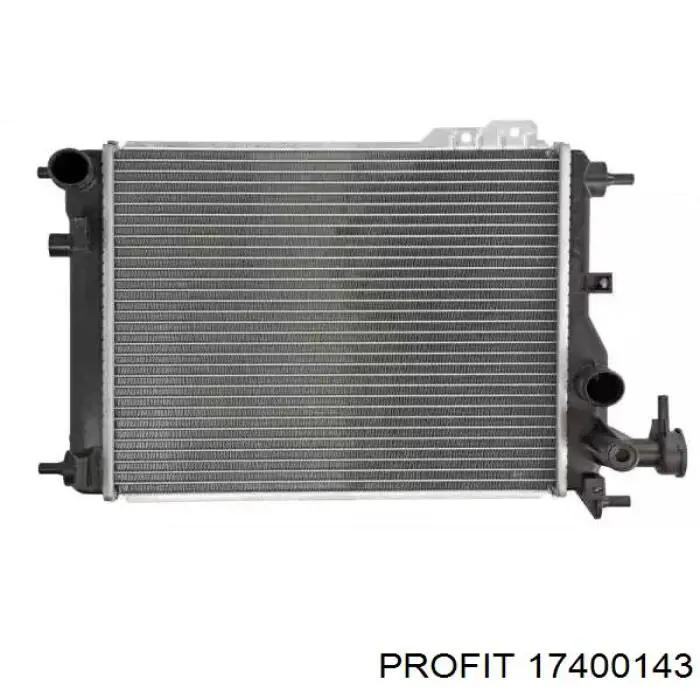 Radiador de esfriamento de motor TP1567093 Tempest