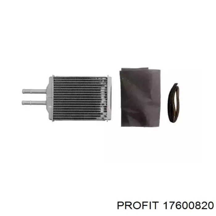 Radiador de forno (de aquecedor) 21088101060 Lada
