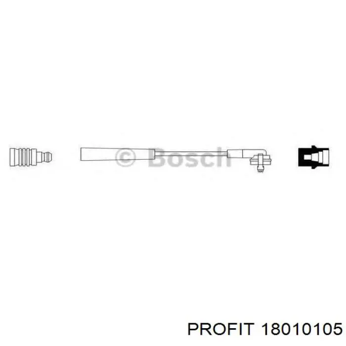 18010105 Profit Fios de alta voltagem, kit