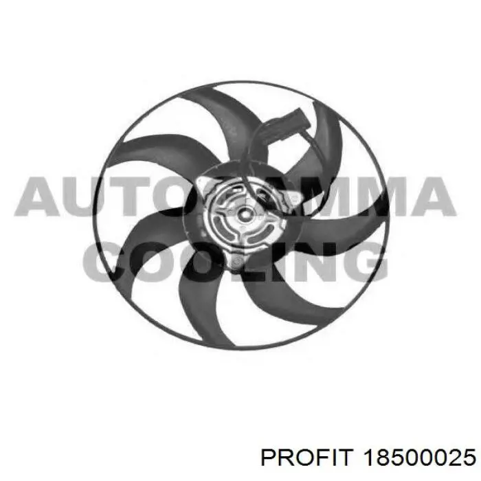 Compre 7701065653 Renault (RVI) Ventilador elétrico de esfriamento montado (motor + roda de aletas) direito