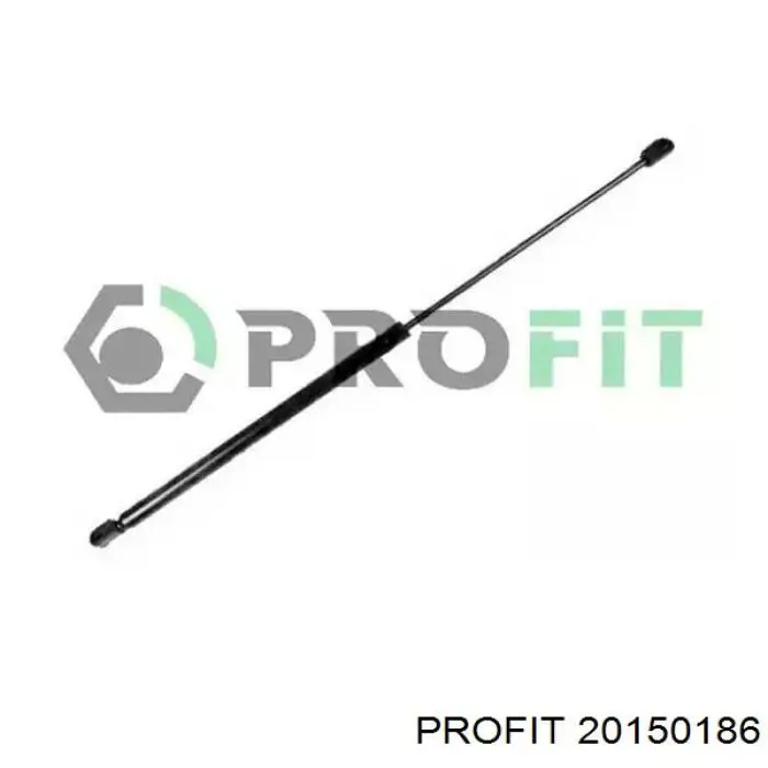 Amortecedor de tampa de porta-malas (de 3ª/5ª porta traseira) Profit 20150186 preço, a partir de 17,67 USD