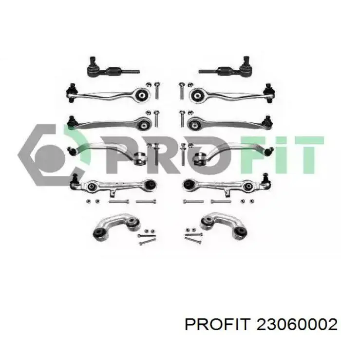 Kit de braços oscilantes de suspensão dianteira Profit 23060002 preço, a partir de 296,17 USD