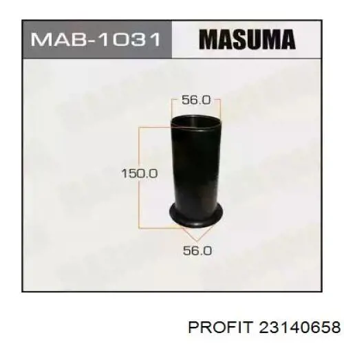 Pára-choque (grade de proteção) de amortecedor dianteiro + bota de proteção Profit 23140658 preço, a partir de 12,91 USD