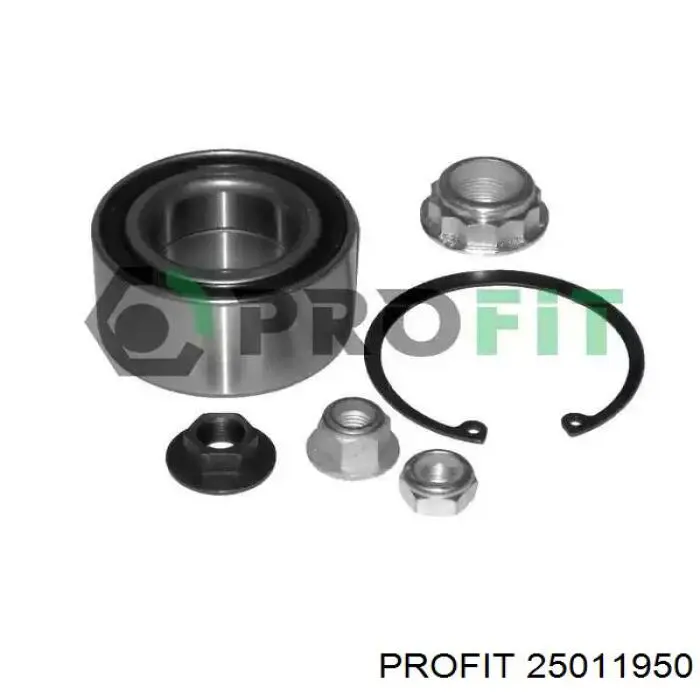 Rolamento de cubo dianteiro Profit 25011950 preço, a partir de 25,34 USD