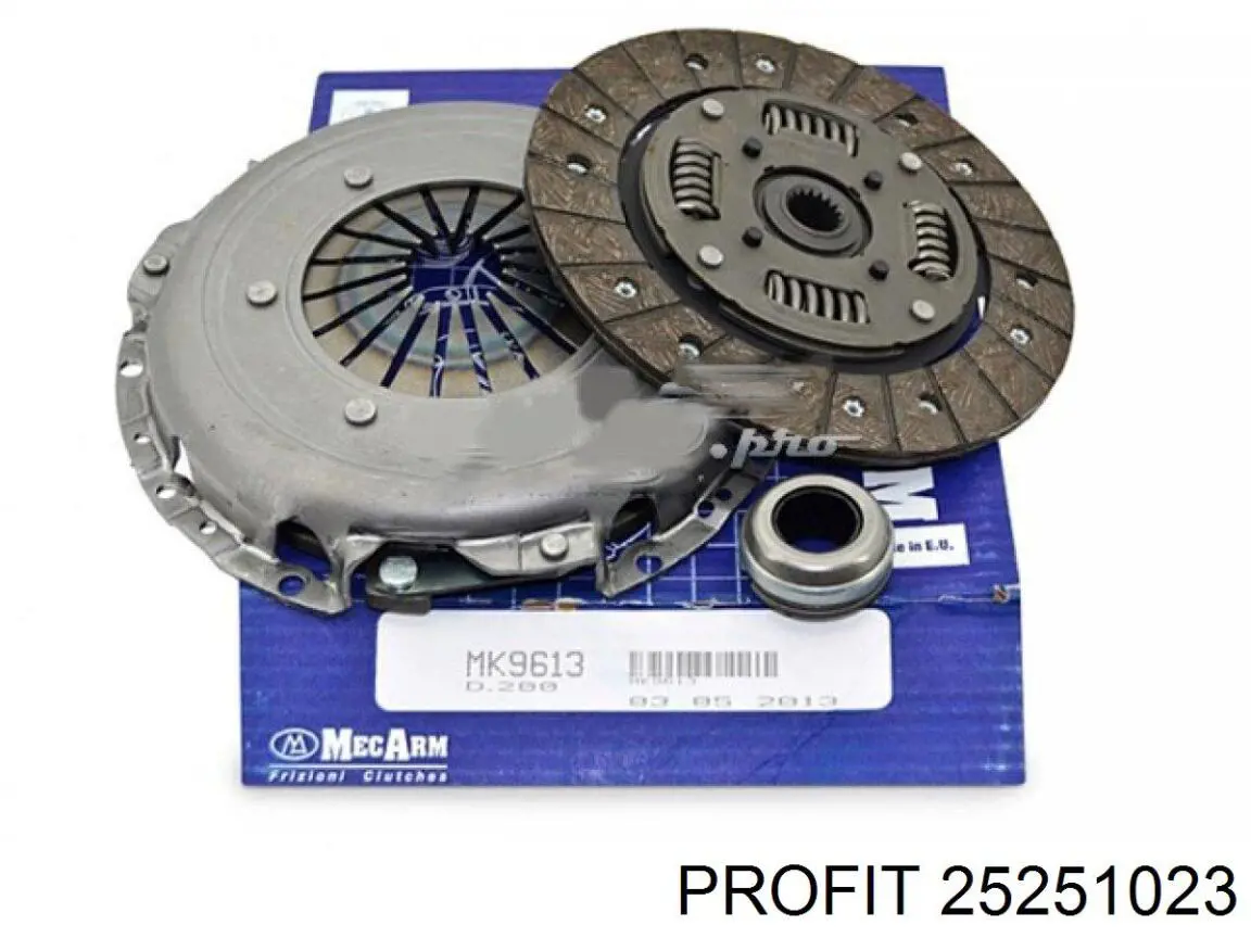 Compre 1608222080 Peugeot/Citroen Kit de embraiagem (3 peças)