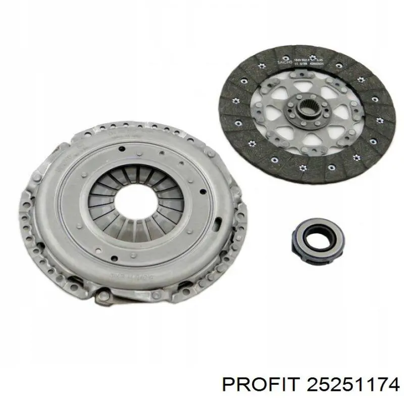 Kit de embraiagem (3 peças) Lucas LKCA620047F preço, a partir de 267,67 USD