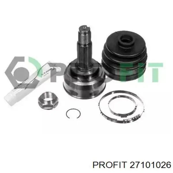 Junta homocinética externa dianteira Profit 27101026 preço, a partir de 46,25 USD