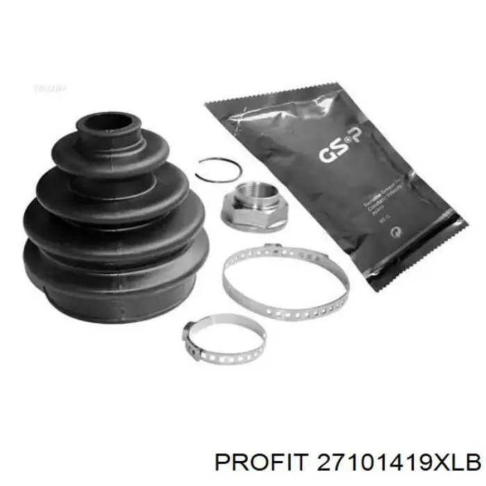 Bota de proteção externa de junta homocinética do semieixo dianteiro 27101419XLB Profit