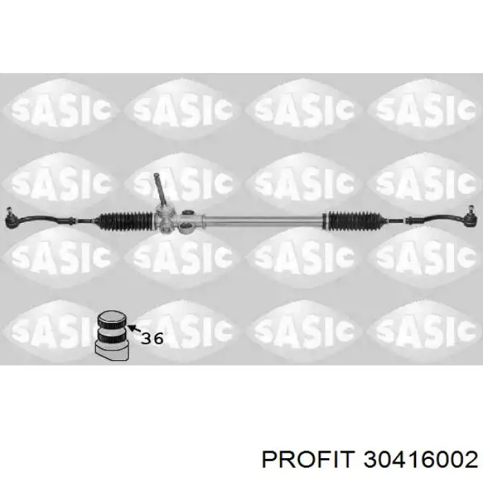 Cremalheira da direção Profit 30416002 preço, a partir de 101,34 USD