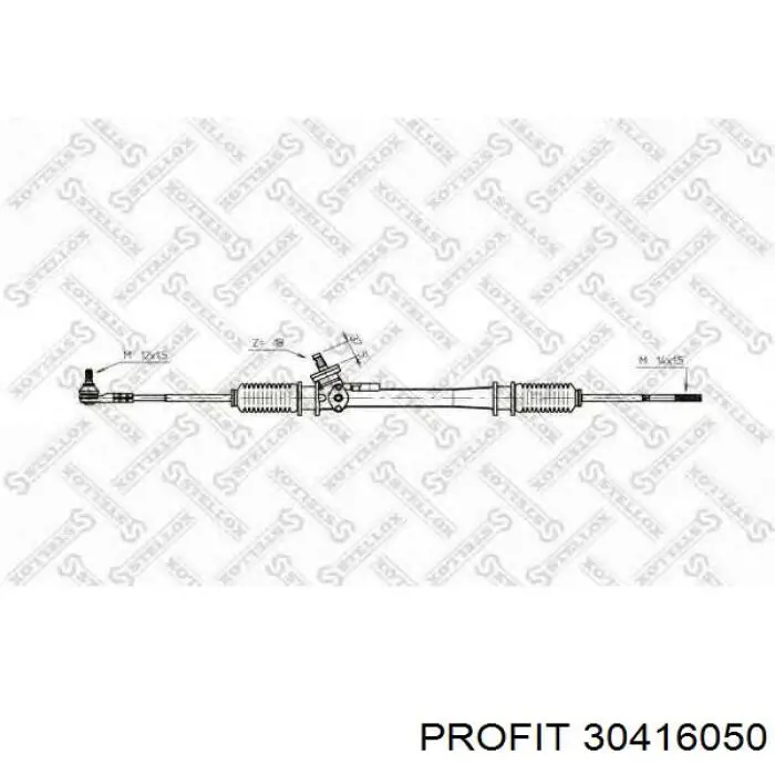 Cremalheira da direção Profit 30416050 preço, a partir de 78,36 USD