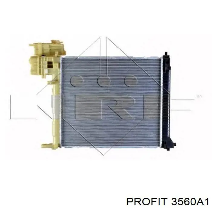 Radiador de esfriamento de motor 3560A1 Profit