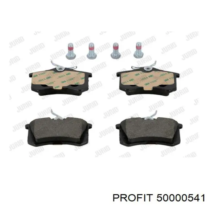 Compre 50000541 Profit Sapatas do freio traseiras de disco
