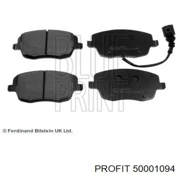 Compre 50001094 Profit Sapatas do freio dianteiras de disco
