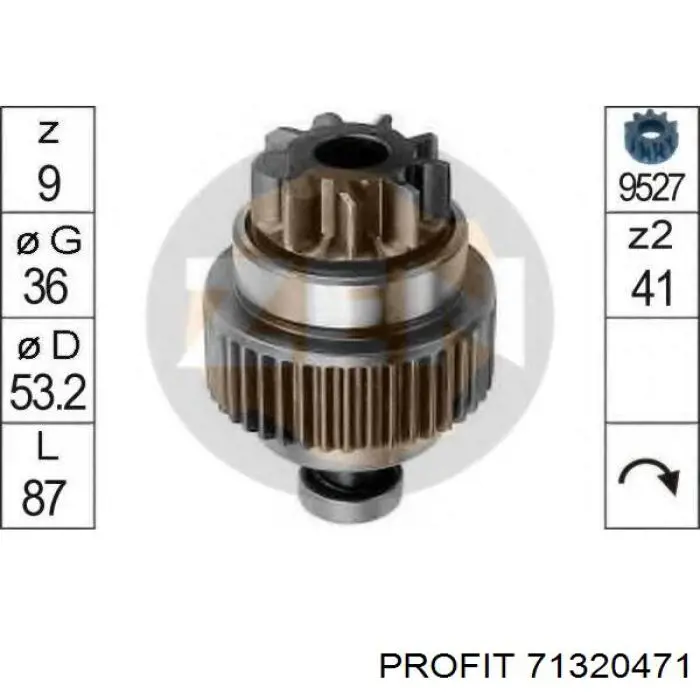 Relê retrator do motor de arranco Profit 71320471 preço, a partir de 32,95 USD