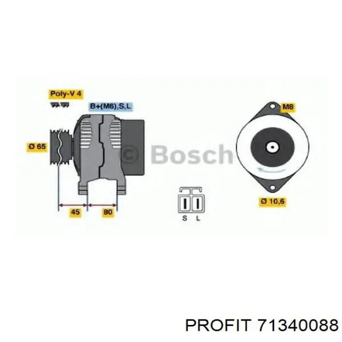 Relê-regulador do gerador (relê de carregamento) Subaru 23815AA030 preço, a partir de 24,99 USD