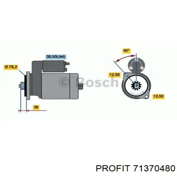 Roda-livre do motor de arranco Profit 71370480 preço, a partir de 17,40 USD