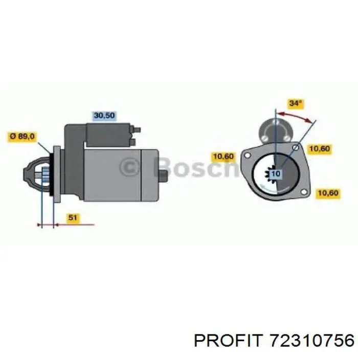 Roda-livre do motor de arranco Bosch 6033AD3334 preço, a partir de 22,36 USD