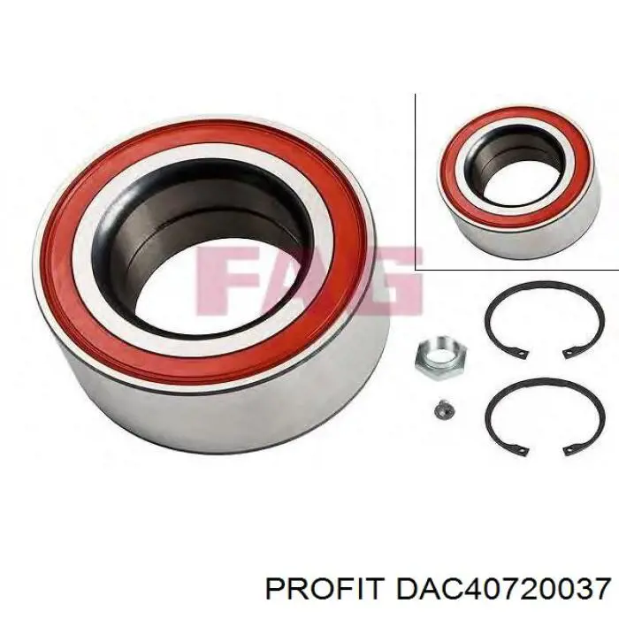 Compre DAC40720037 Profit Rolamento de cubo traseiro