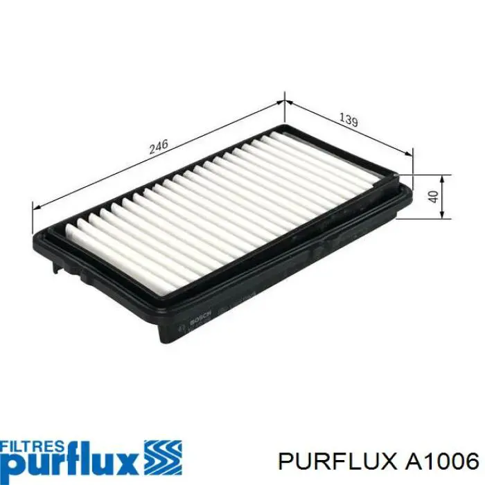 Filtro de ar Purflux A1006 preço, a partir de 13,98 USD