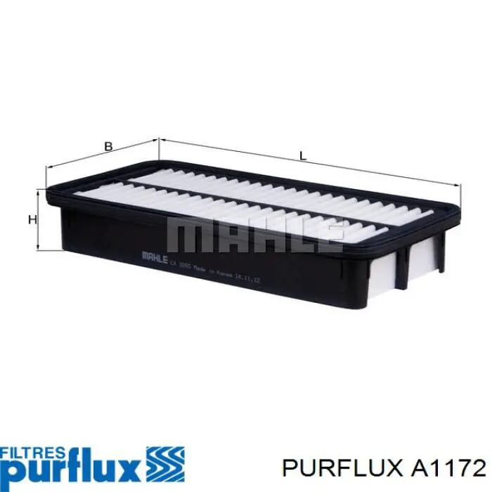 Filtro de ar Purflux A1172 preço, a partir de 8,72 USD