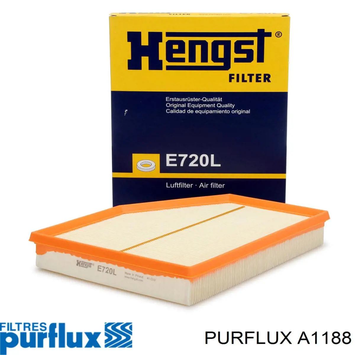 Compre A1188 Purflux Filtro de ar