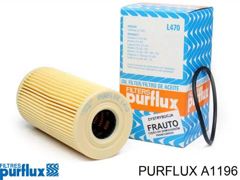 Compre A1196 Purflux Filtro de ar