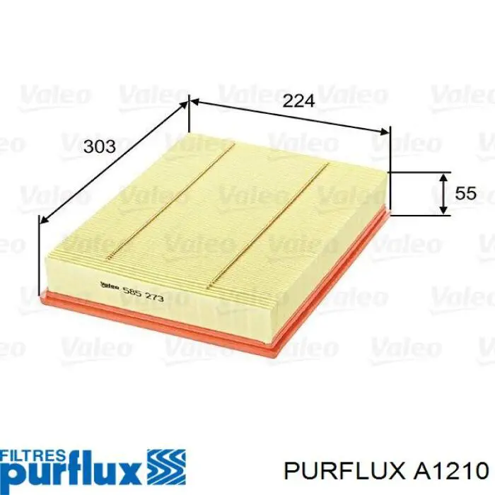 Filtro de ar Purflux A1210 preço, a partir de 11,53 USD
