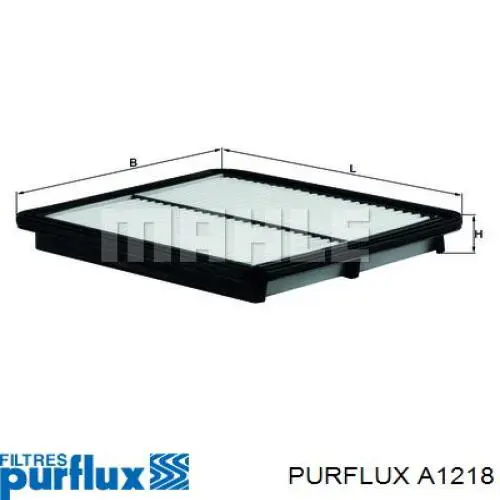 Filtro de ar Purflux A1218 preço, a partir de 8,38 USD