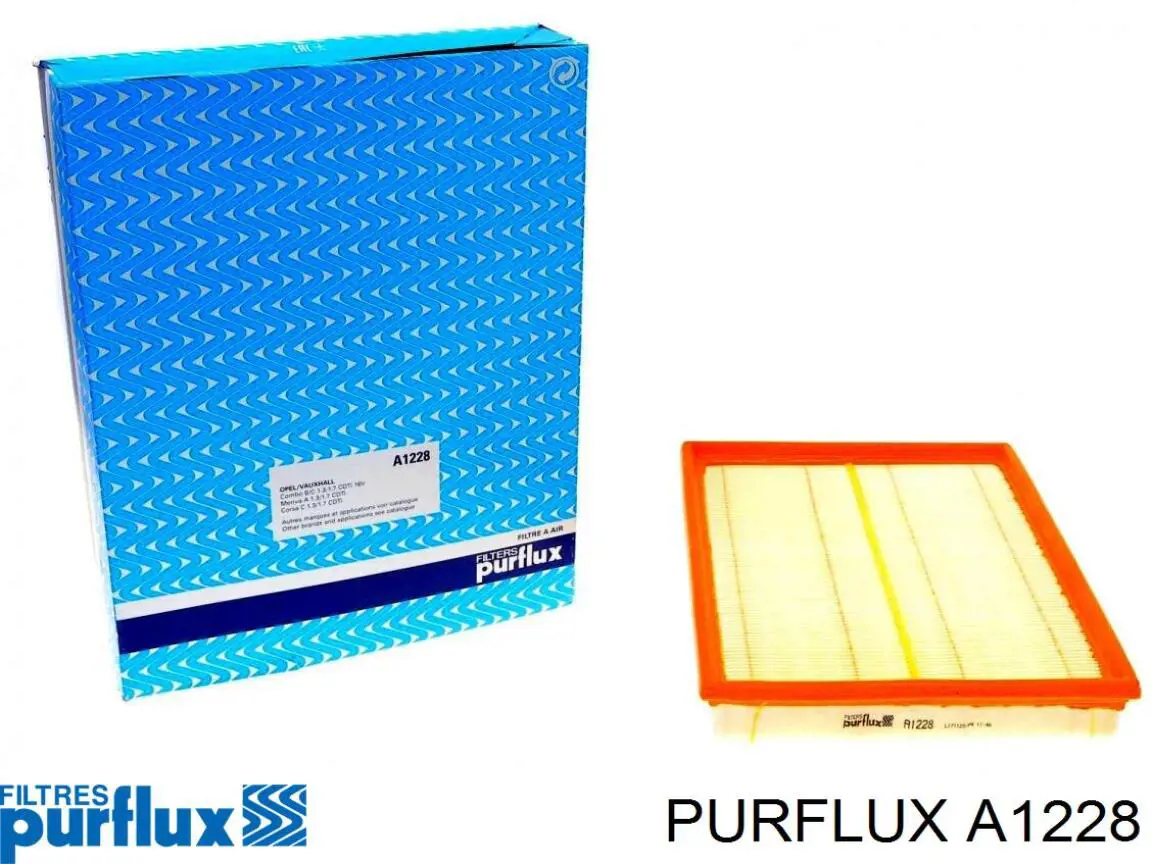 Filtro de ar A1228 Purflux