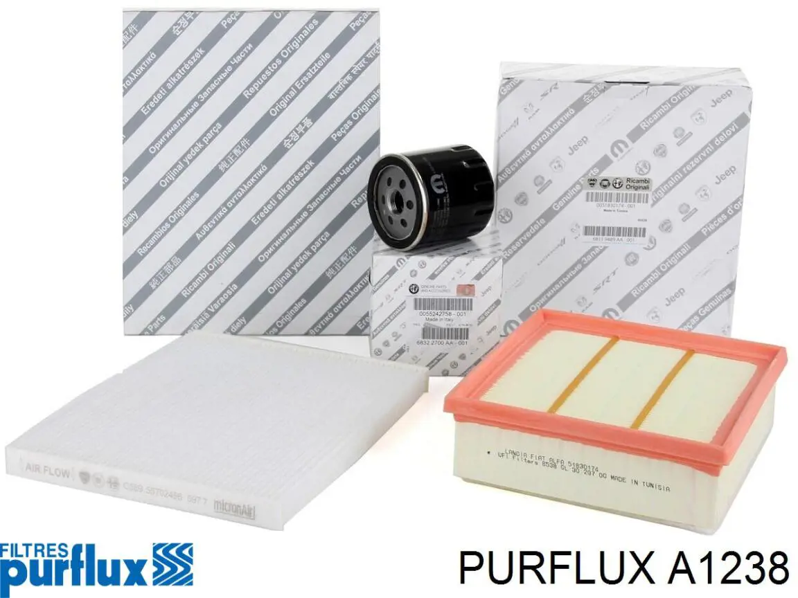 Filtro de ar Purflux A1238 preço, a partir de 9,61 USD