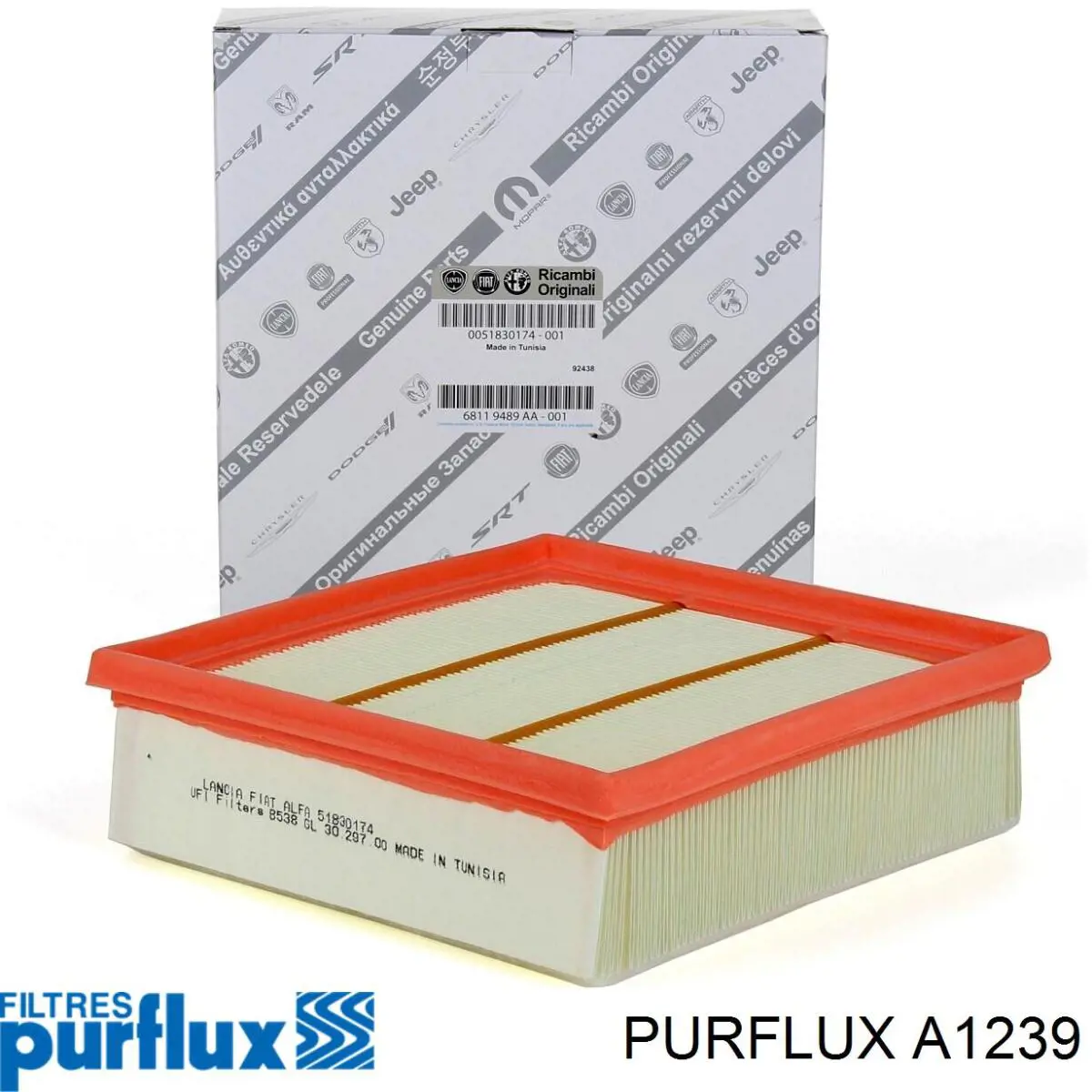 Compre A1239 Purflux Filtro de ar