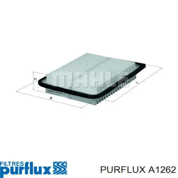 Compre A1262 Purflux Filtro de ar