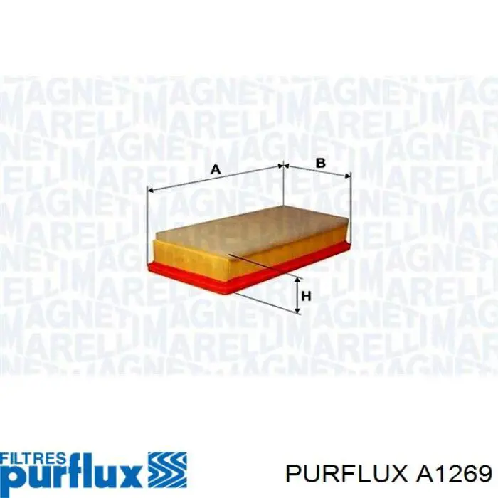 Filtro de ar Purflux A1269 preço, a partir de 11,03 USD