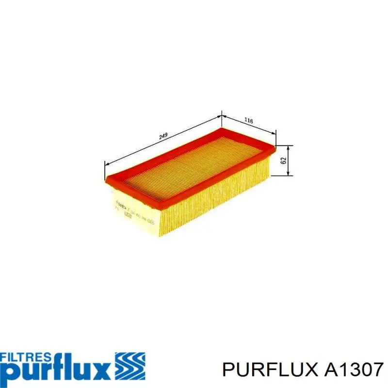 Filtro de ar A1307 Purflux