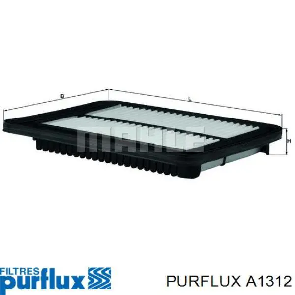 Compre A1312 Purflux Filtro de ar