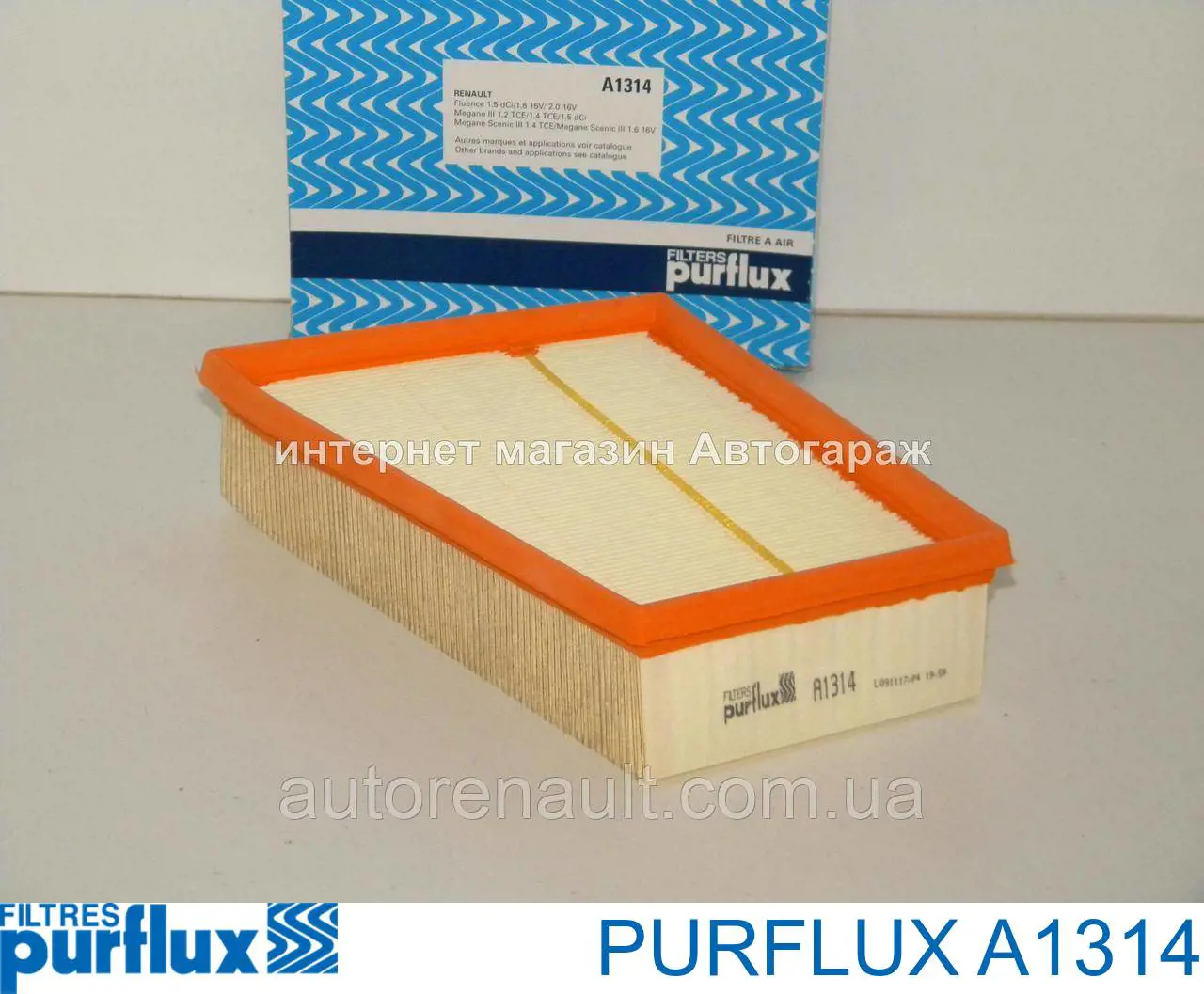 Filtro de ar A1314 Purflux