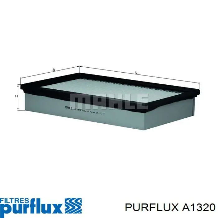 A1320 Purflux Filtro de ar