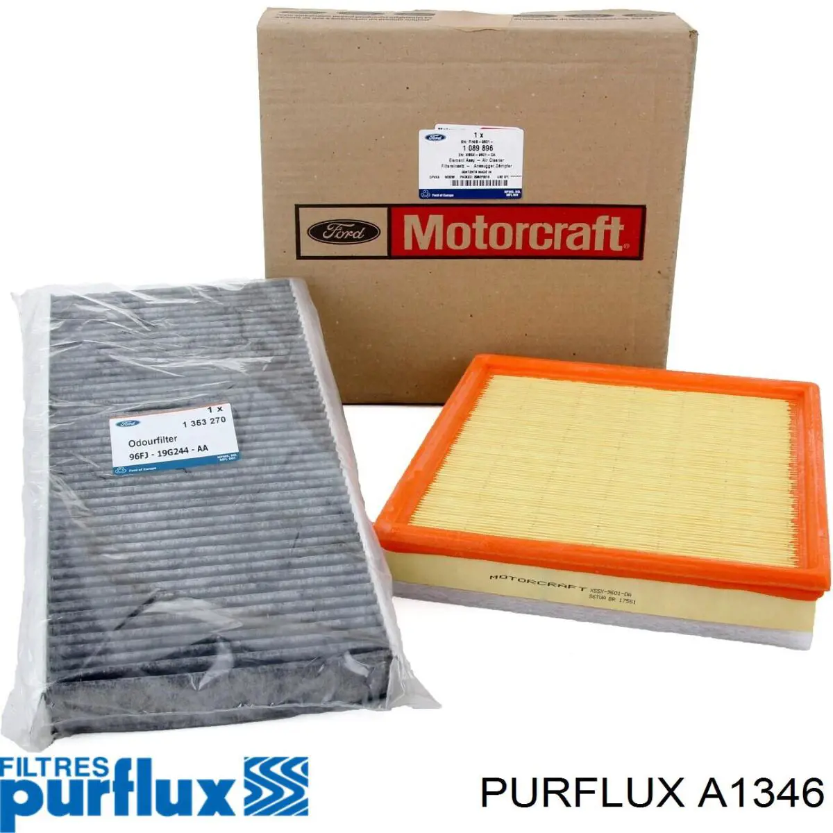 Filtro de ar A1346 Purflux