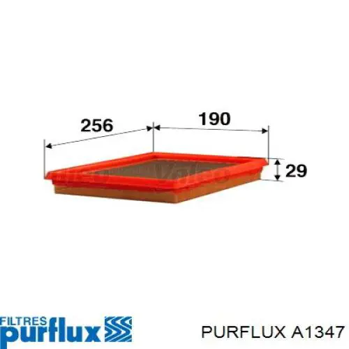 Filtro de ar Purflux A1347 preço, a partir de 13,38 USD