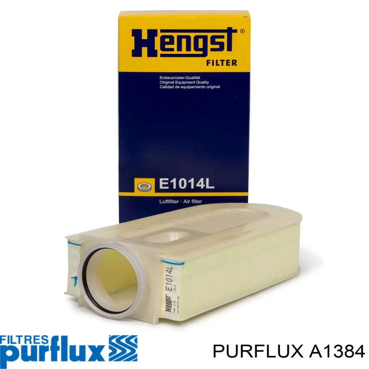 Filtro de ar A1384 Purflux