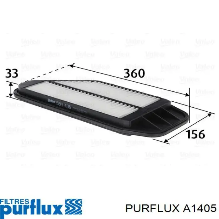 Filtro de ar Purflux A1405 preço, a partir de 10,77 USD