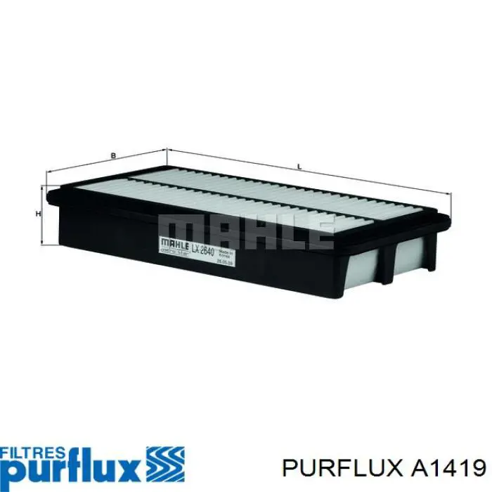 Filtro de ar Purflux A1419 preço, a partir de 13,31 USD